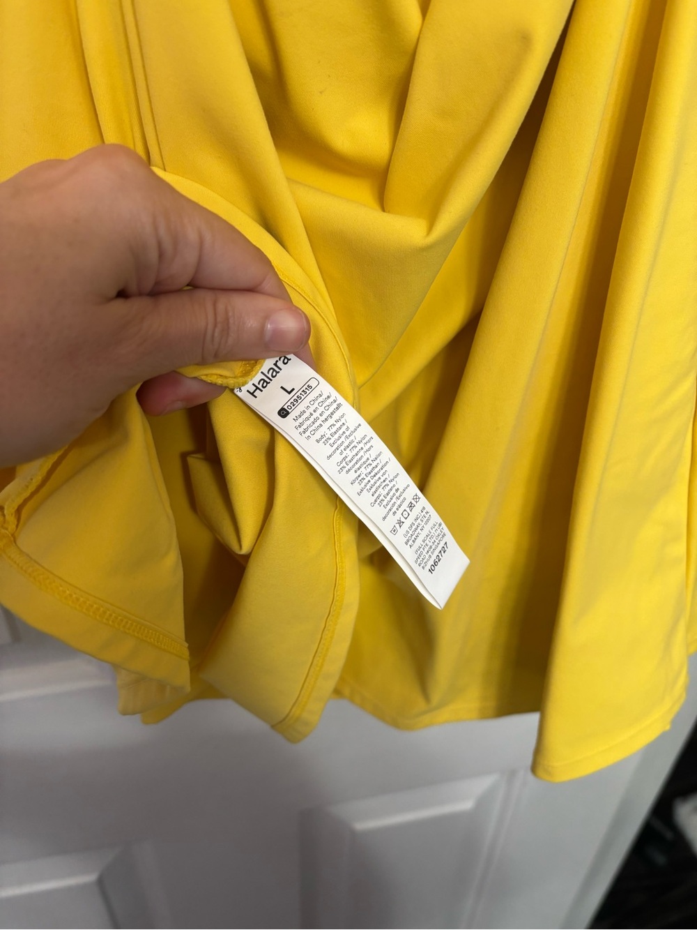 Yellow halara Dress - Picture 3 of 6
